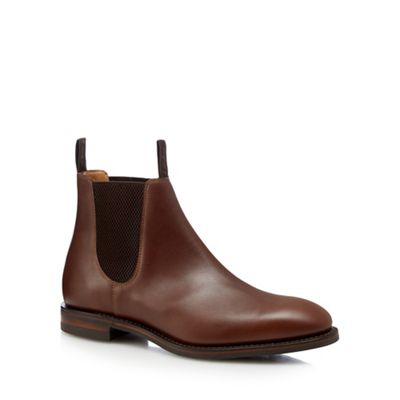 Loake Brown leather Chelsea boots